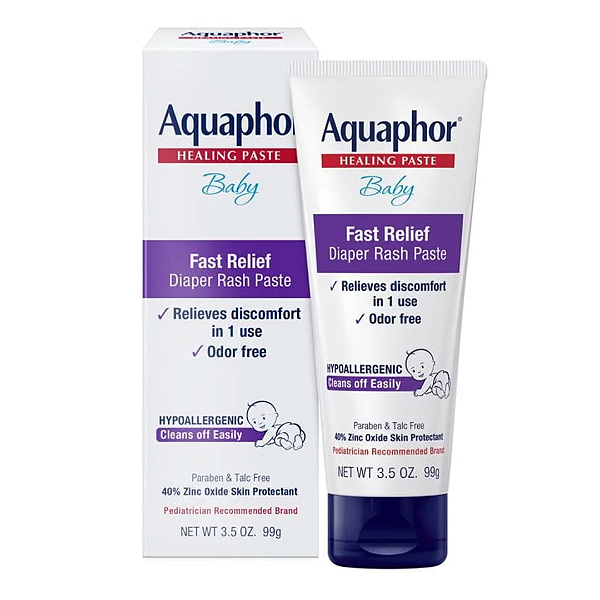 Pomada para Assaduras Aquaphor Baby Diaper Rash Paste 99g
