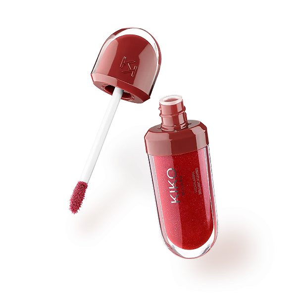 Gloss KIKO Milano Flirt Alert 3d Hydra Lip Gloss Limited Edition | Cor: 02 Slay Berry | EDIÇÃO LIMITADA