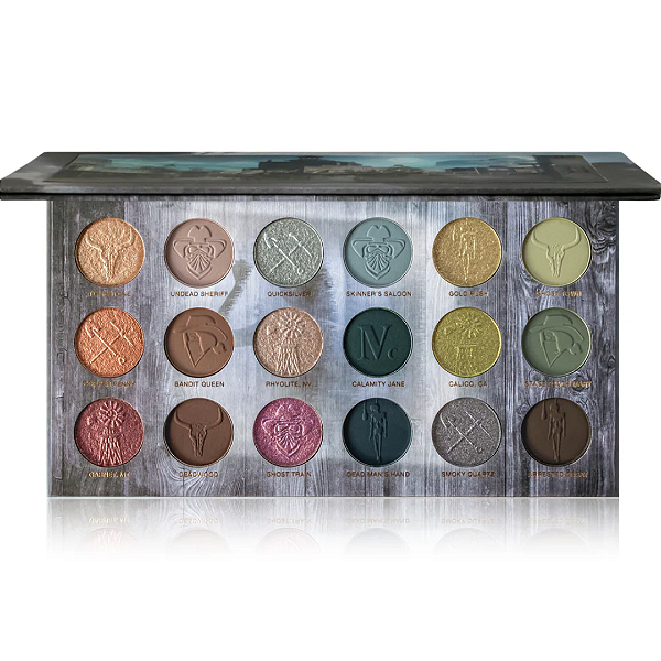 Paleta de Sombras Nomad Cosmetics Ghost Town USA Palette