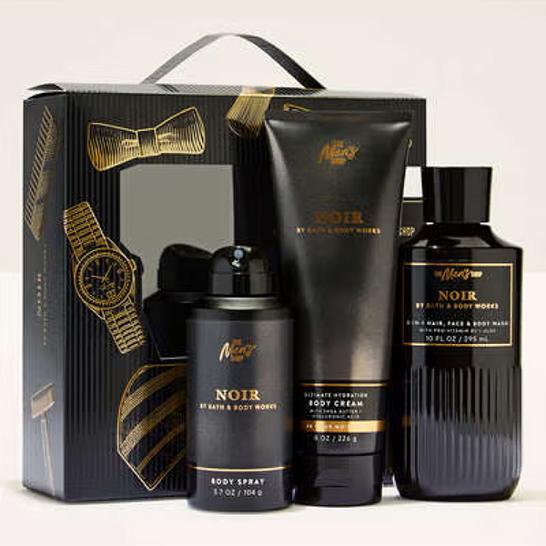 Kit Presenteável Bath and Body Works Noir Gift Set