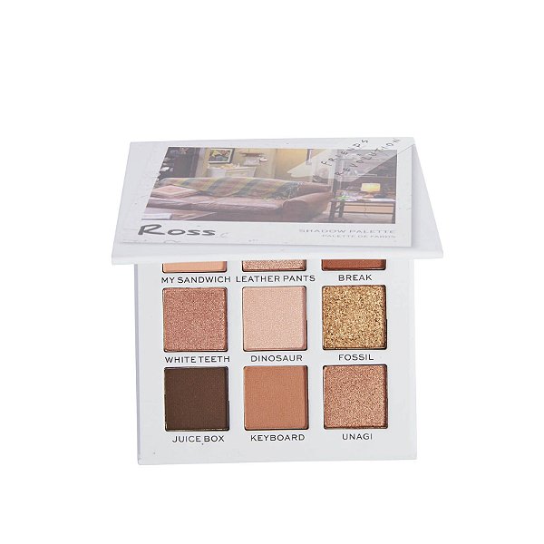 Revolution x Friends Ross Eyeshadow Palette (Paleta de Sombra)
