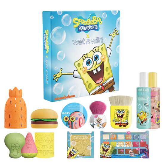 Kit Completo Wet N Wild Bob Esponja