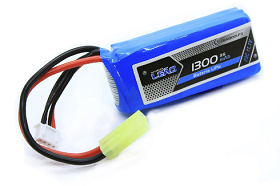 BATERIA LIPO LEÃO  11.1V 1300mah 20c