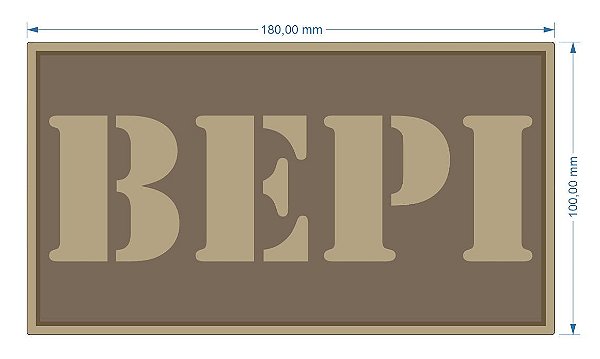 EMBORRACHADO BEPI PARA COLETE