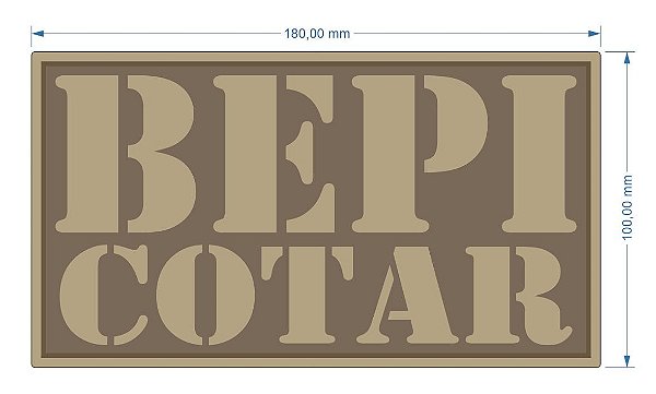 EMBORRACHADO BEPI-COTAR PARA COLETE
