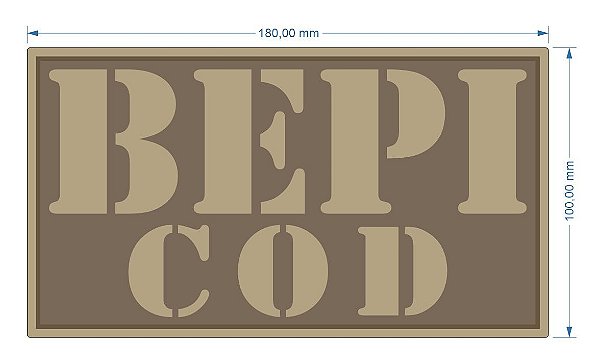 EMBORRACHADO BEPI-COD PARA COLETE