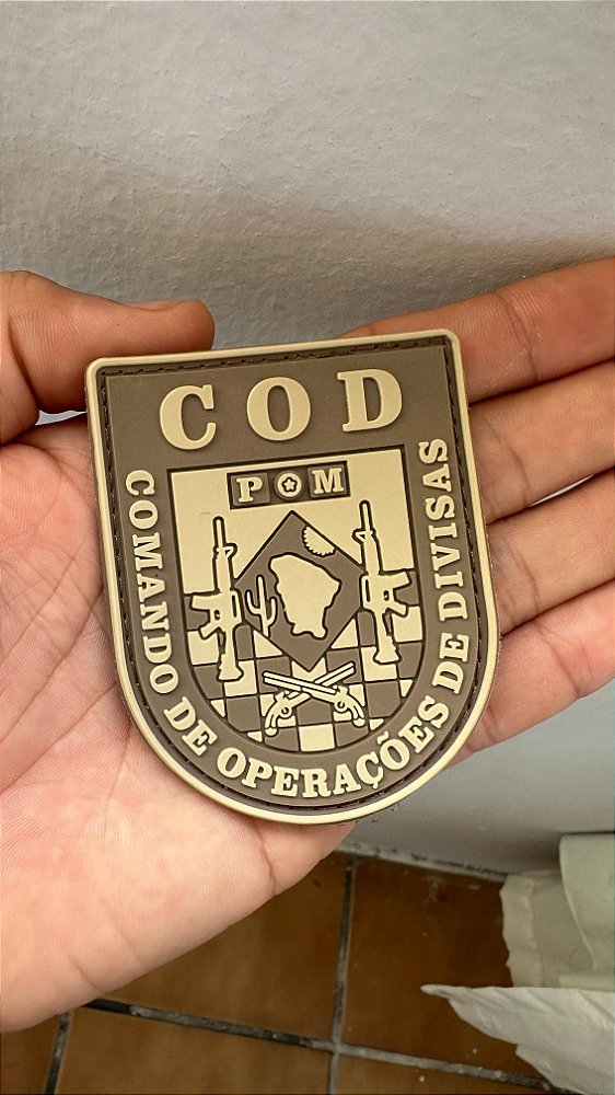 BRASÃO COD OMBRO GANDOLA