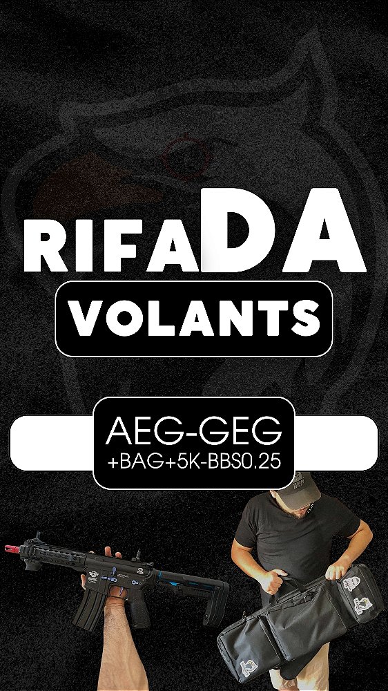 RIFA DA VOLANTS N° 001 AO 050- AEG/BAG/BBS