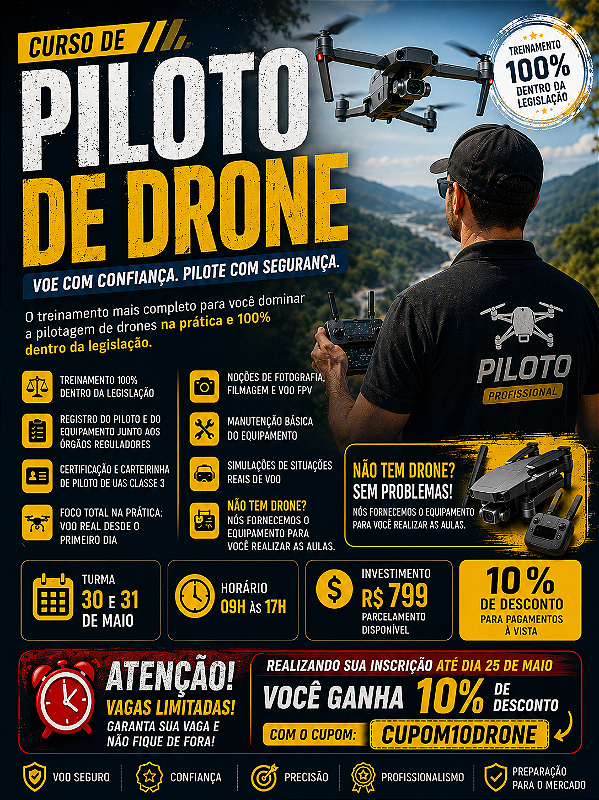 CURSO BÁSICO DE DRONE