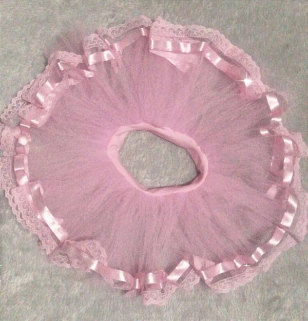 SAIA DE TULE INFANTIL ROSA