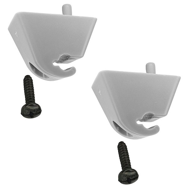 2 Presilha Suporte Quebra Sol Linha GM Chevrolet Prisma 2007/2012