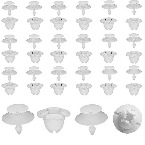 Kit 40 Presilha Fixador Parachoque Ford Ka 1997/2007