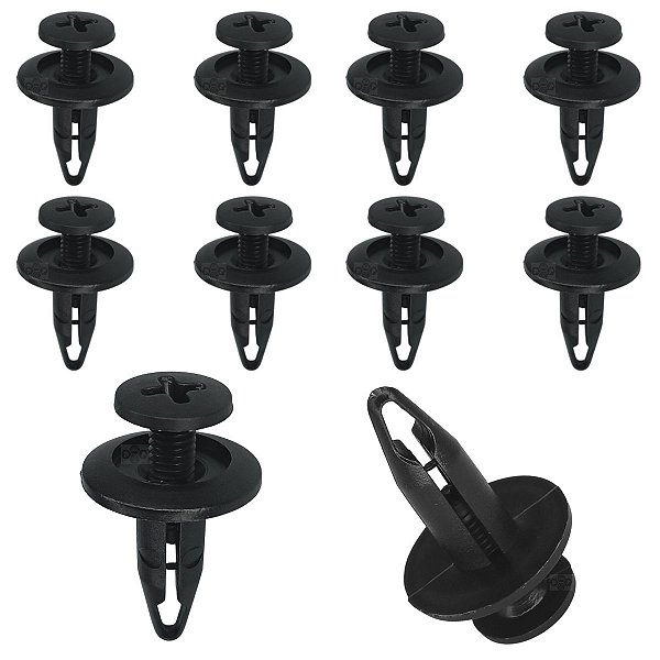 10 Presilha Grampo Parabarro Parachoque Ford Mondeo 1997/2005
