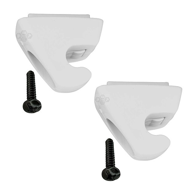 2 Grampo Presilha Suporte Quebra Sol Chevrolet GM Joy 2020/2021