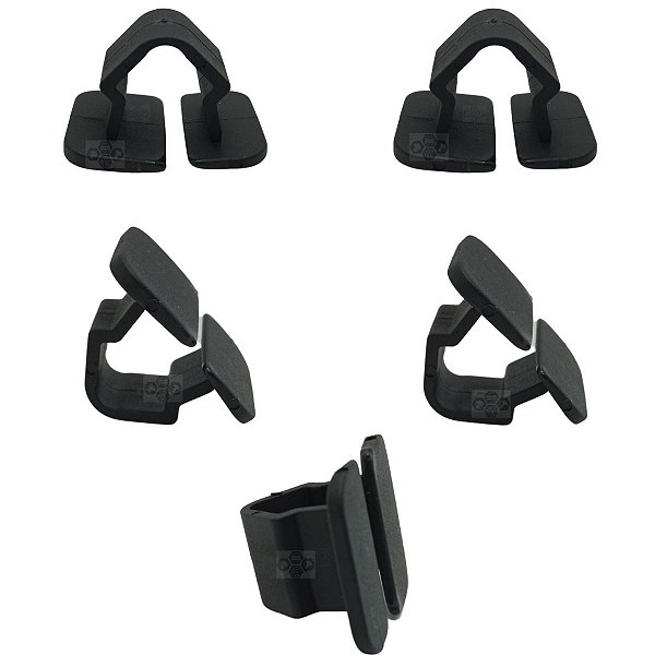5 Grampo Presilha Forro Manta Capo Volkswagen Tiguan 2009/2019