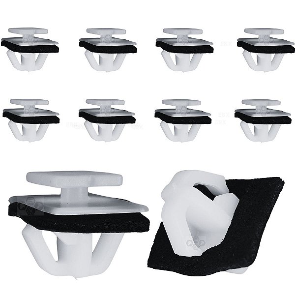 10 Presilha Moldura Friso Porta Paralama Hyundai Sonata 2011/2019