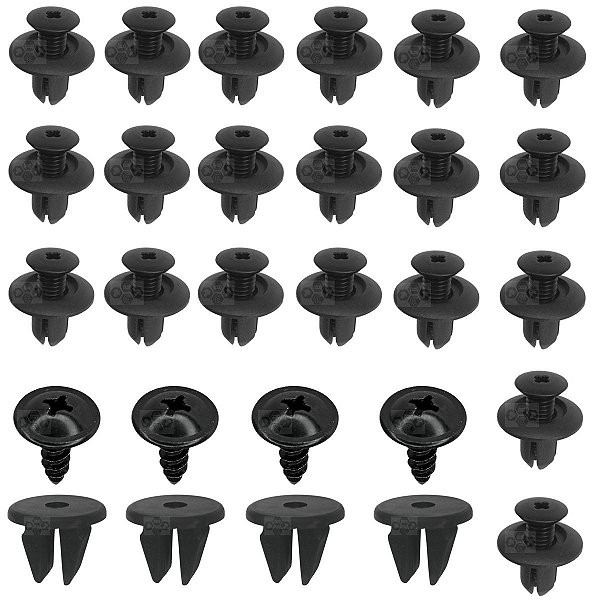 Kit 28 Presilha Parabarro Kia Sportage 2004/2018