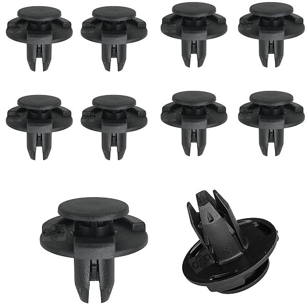 Kit 10 Presilha Parachoque Parabarro Nissan Frontier 2005/2021