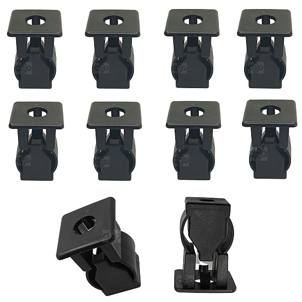 10 Bucha Presilha Forro Da Porta Fiat 500 2010/2019