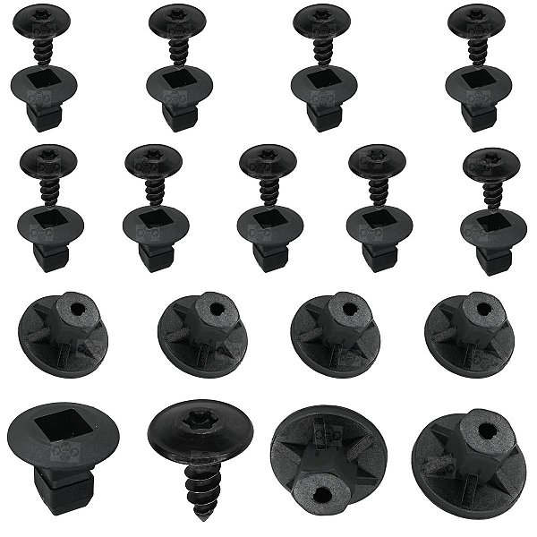 Kit 26 Presilha Grampo Parabarro Volkswagen Amarok 2010/2018