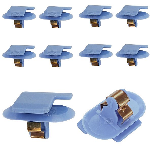 Kit 10 Grampo Coluna Forracao Interna Chevrolet GM Astra 1999/2011