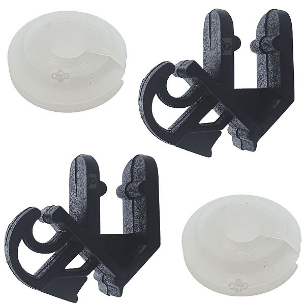 Kit Presilha Suporte Vareta Haste Capo Ford Mondeo 2000/2007