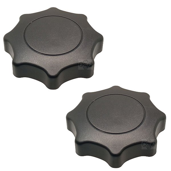 2 Manopla Regulador Banco Preto Volkswagen Parati 2006/2013