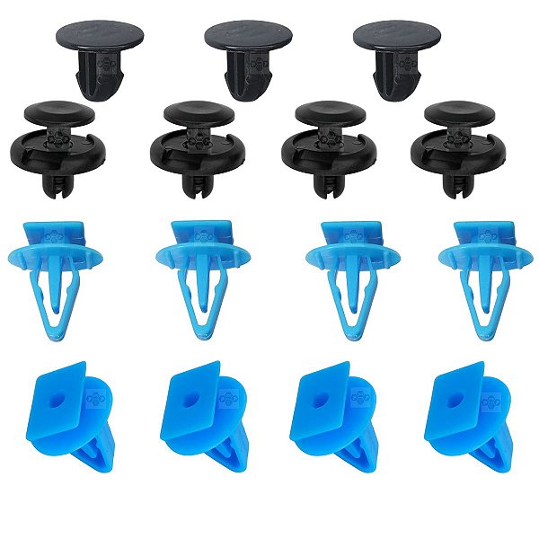 Kit 15 Presilha Grade Churrasqueira Honda Fit 2012/2019