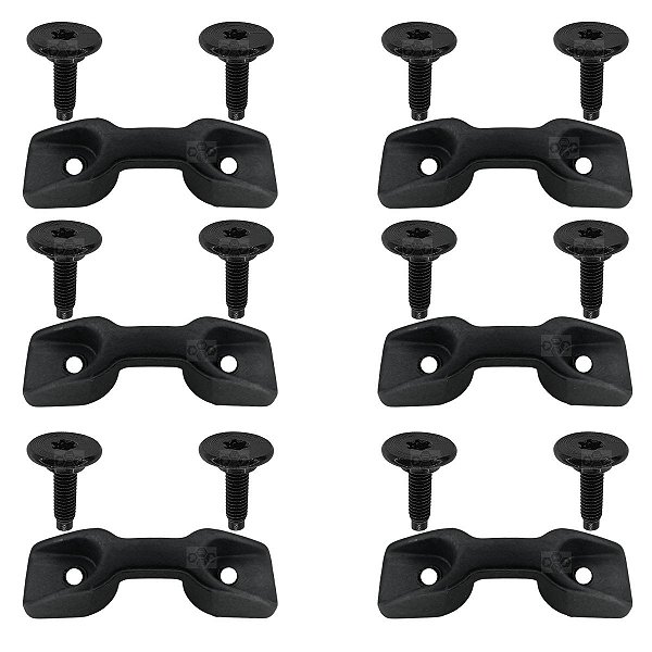 Kit 18 Pecas Gancho Parafuso Caçamba Fiat Strada 1998/2021