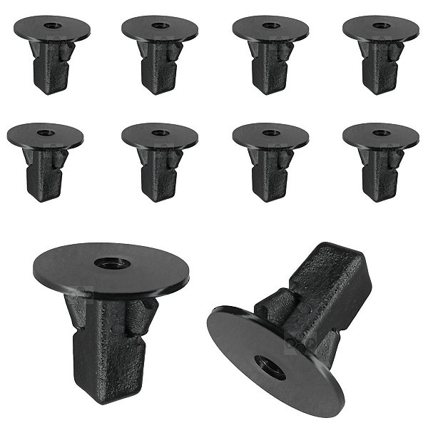 Kit 10 Presilha Parabarro Parachoque Toyota Rav4 2010/2019