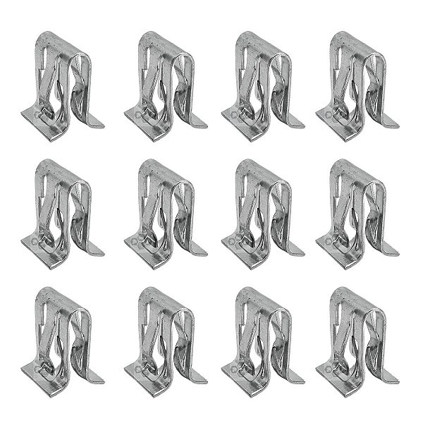 12 Presilha Metal Painel Soleira Coluna Chevrolet GM Equinox 2018/2019