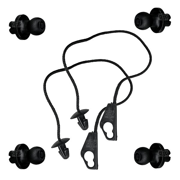 Kit 02 Corda Tirante Tampao Porta Malas Volkswagen Gol 1994/2014