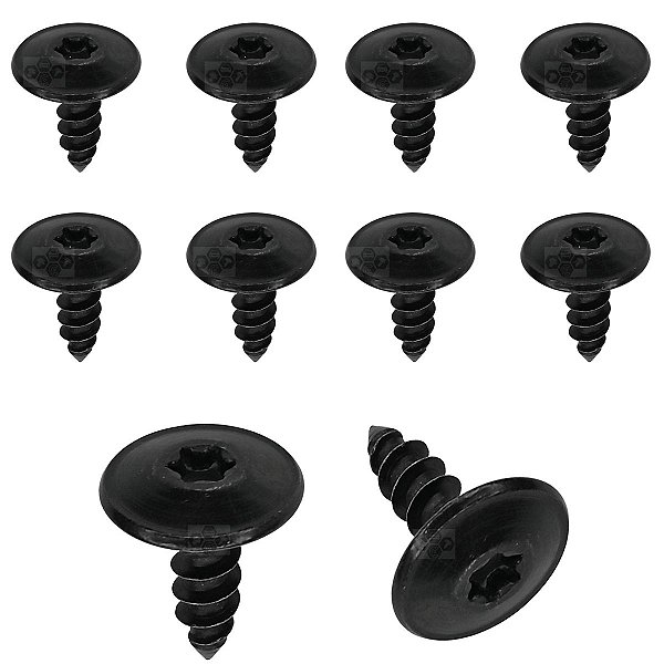 Kit 10 Parafuso Parabarro Parachoque Fiat Palio 2004/2019