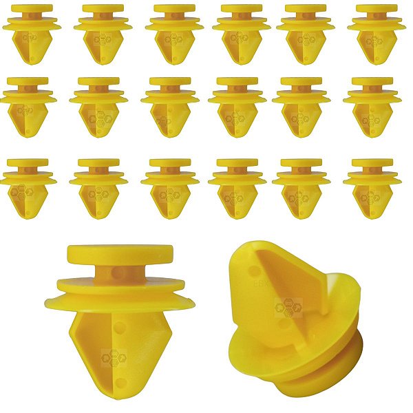 Kit 20 Presilha Forro Da Porta Renault Sandero 2011/2020