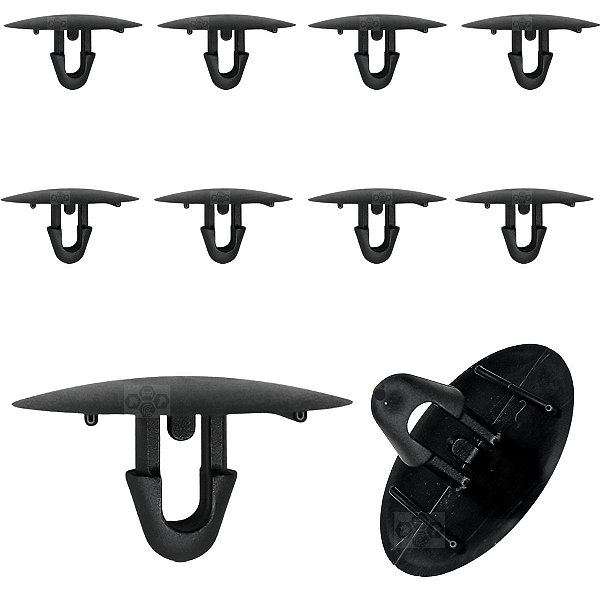 Kit 10 Grampo Manta Capo Toyota Corolla 2002/2008