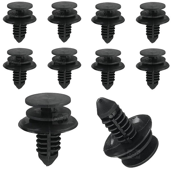10 Grampo Presilha Forro Porta Chevrolet GM Blazer 1996/2011