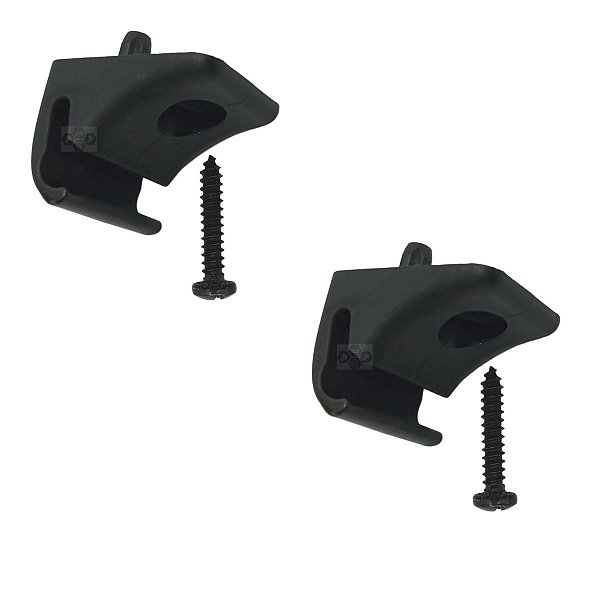 2 Presilha Suporte Quebra Sol Fiat Fiorino 1990/2004