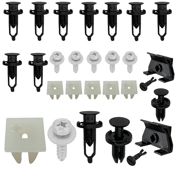 26 Pcs Presilha Parachoque Dianteiro Toyota Corolla  2015/2019