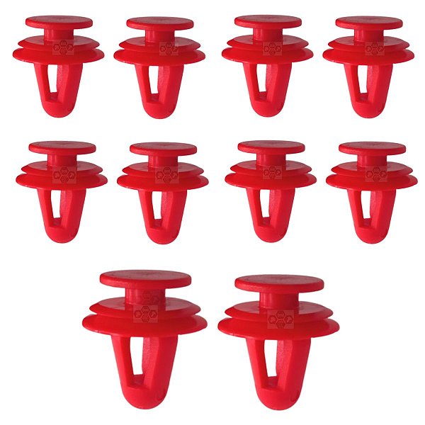10 Grampo Presilha Forro Porta Chevrolet GM Tracker 2001/2009