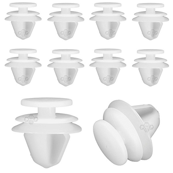 10 Presilha Grampo Forro Da Porta Citroen C3 2004/2019