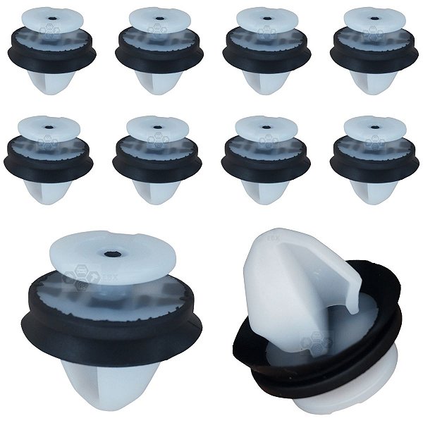 10 Presilha Grampo Forro Porta Renault Symbol 2009/2013