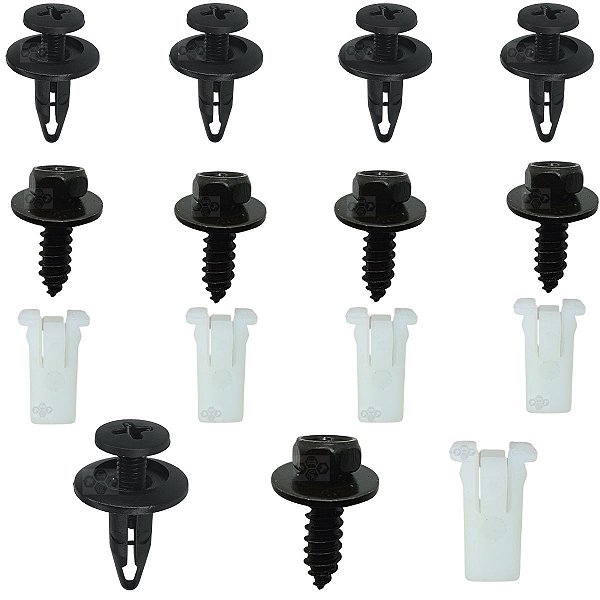 15 Presilha Grampo Parachoque Ford Focus 1998/2020