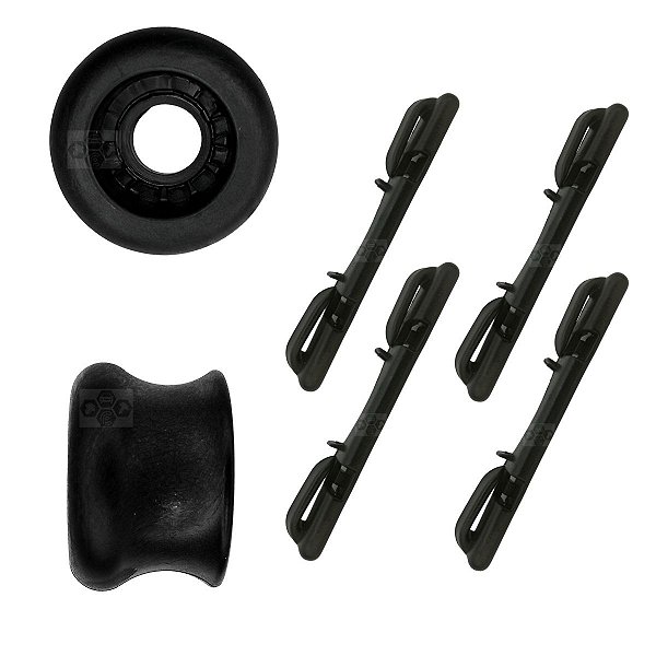 Kit 6 Pcs Deslize Calço Banco Fiat Palio 1996/2015