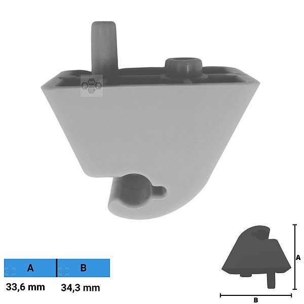 Grampo Presilha 33,6X34,3mm