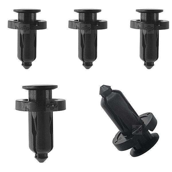 5 Presilha Defletor Protetor Inferior Honda Civic 2001/2005