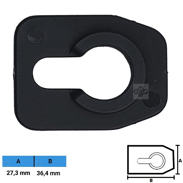 Grampo Presilha 27,3X36,4mm