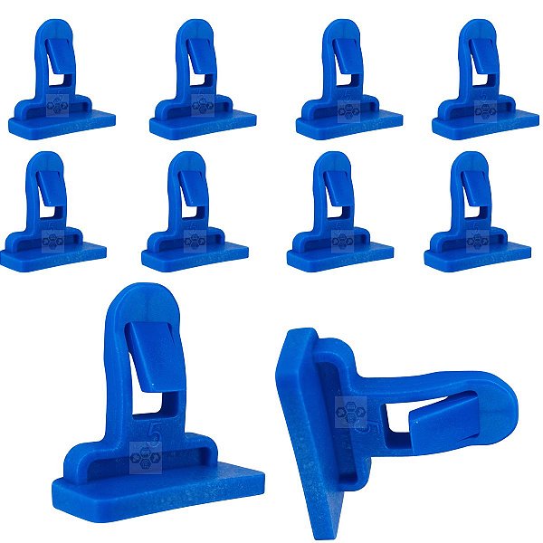 Kit 10 Grampo Presilha Parachoque Toyota Rav4 2005/2012