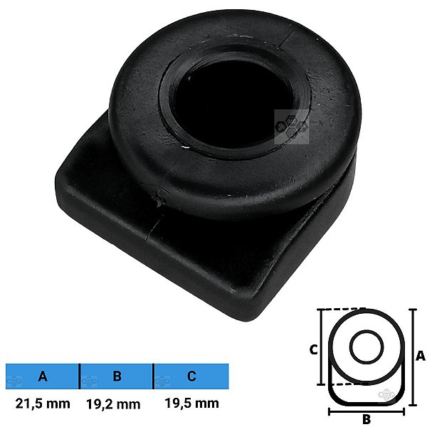 Grampo Presilha 21,5X19,2X19,5mm