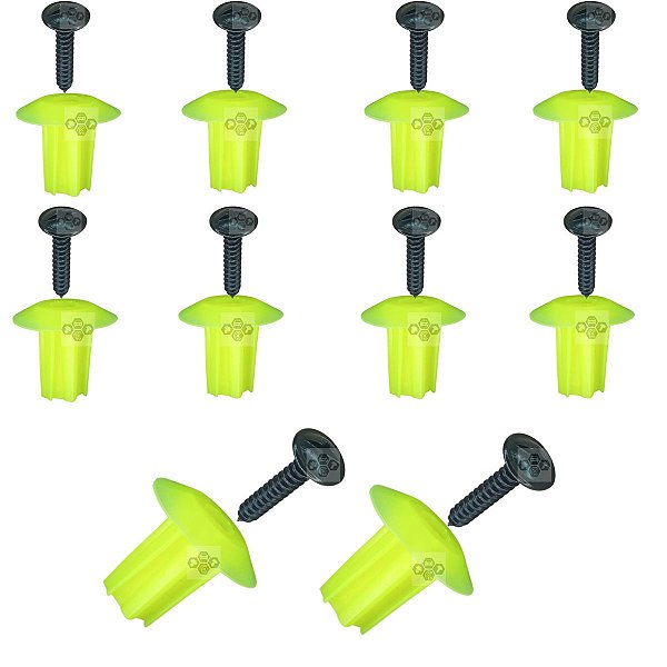 20 Pcs Bucha Parafuso Forro Porta Ford Focus 1998/2009