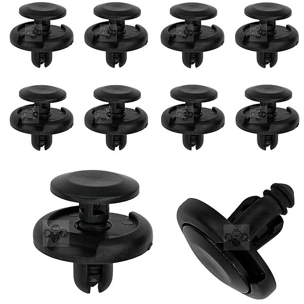 Kit 10 Presilha Carenagem Lateral Kawasaki Ninja 300 2012/2014